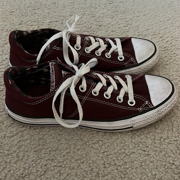 Maroon Converse - Picture 3 of 5